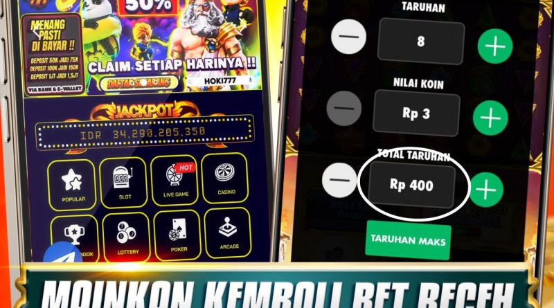 Minimal Bet 400 di Hoki777